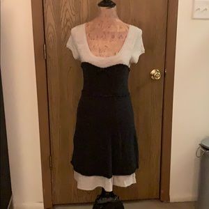 Interesting wool dress